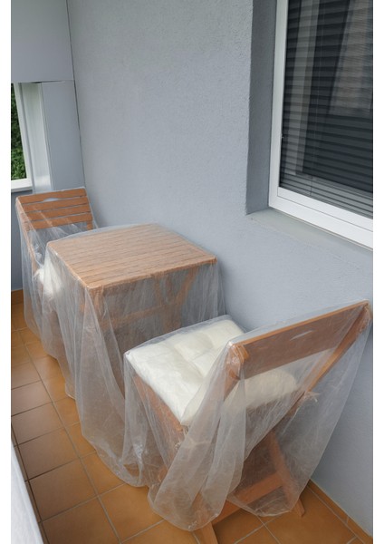 Köşeli Masa Naylonu Bahçe Mobilya Koruma Örtüsü, Masa Takımı Naylonu Su Geçirmez 240X165 cm fiyatları