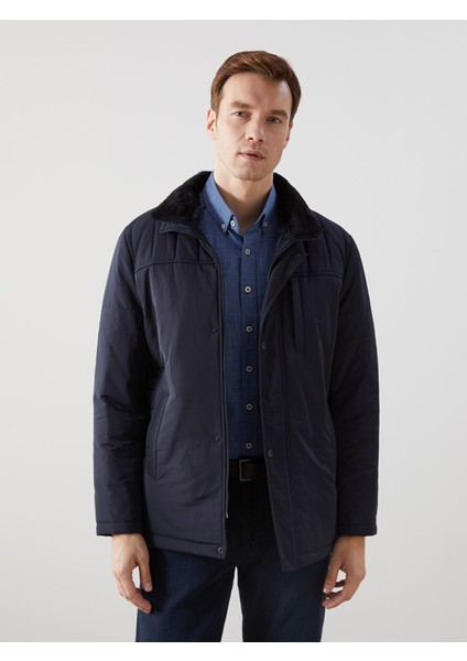 Yeni Sezon Standart Kalıp Dik Yaka Erkek Mont