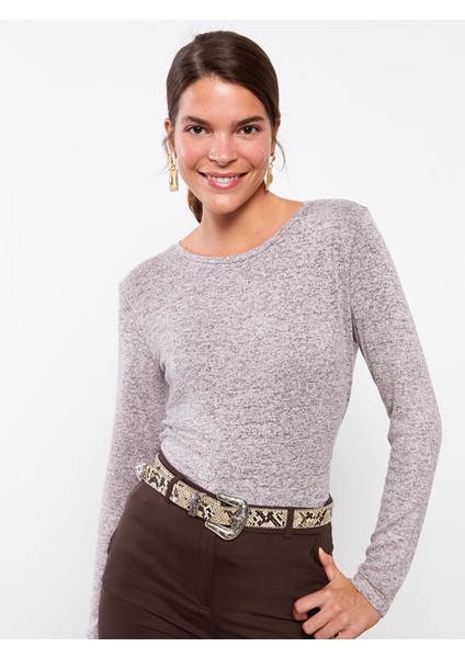 Yeni Sezon Bisiklet Yaka Kadın Body