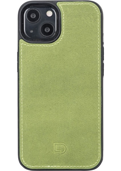 Apple iPhone 13 Uyumlu Deri Cüzdanlı Kılıf Antik Yeşil indirimleri