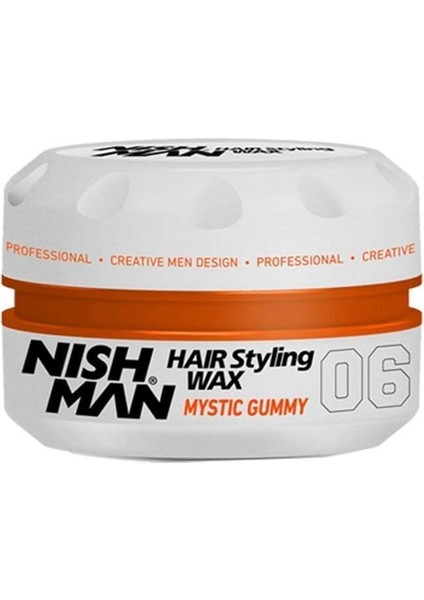 Nıshman Krem 6 Saç Şekillendirici Wax/uzun Saç Tiplerine Yönelik 150 ml