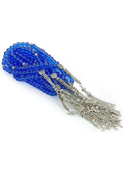 10 Adet 33LÜ Hac Umre Hediyelik Tesbih - Mavi modelleri