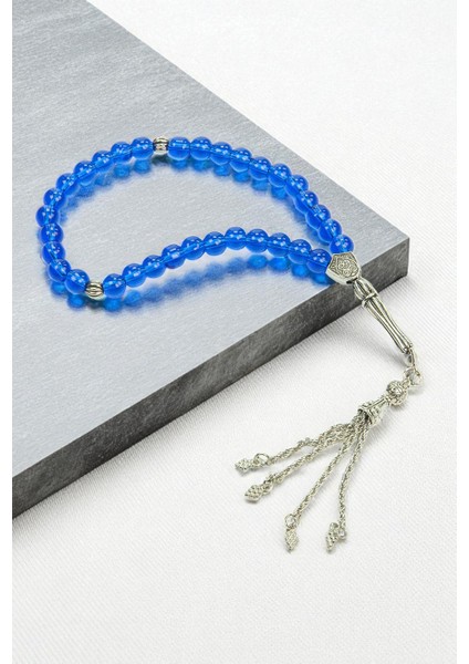 10 Adet 33LÜ Hac Umre Hediyelik Tesbih - Mavi indirimleri