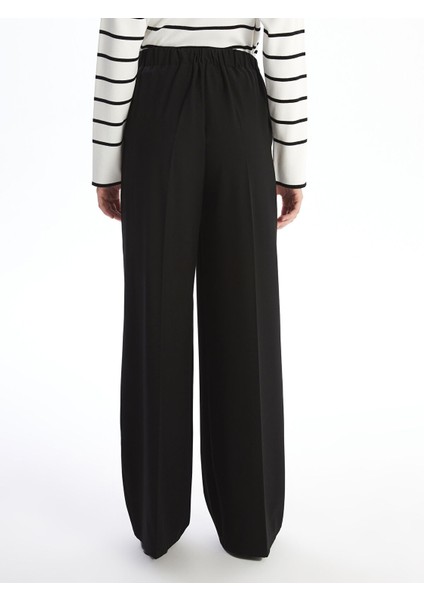 Yeni Sezon Beli Lastikli Rahat Kalıp Kadın Pantolon modelleri