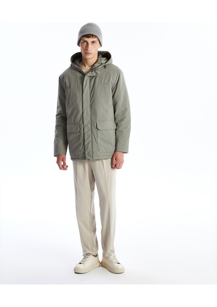 Yeni Sezon Standart Kalıp Kapüşonlu Erkek Mont fiyatları