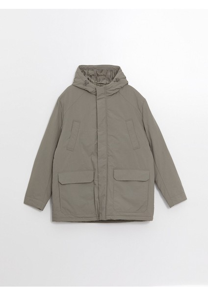 Yeni Sezon Standart Kalıp Kapüşonlu Erkek Mont indirimleri