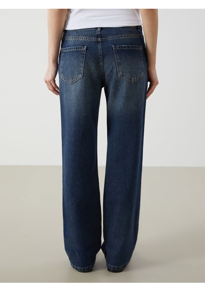 Yeni Sezon Wideleg Kadın Jean Pantolon fırsatları