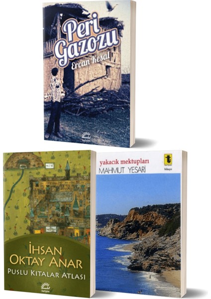 Peri Gazozu - Puslu Kıtalar Atlası/ihsan Oktay Anar - Yakacık Mektupları/mahmut Yesari