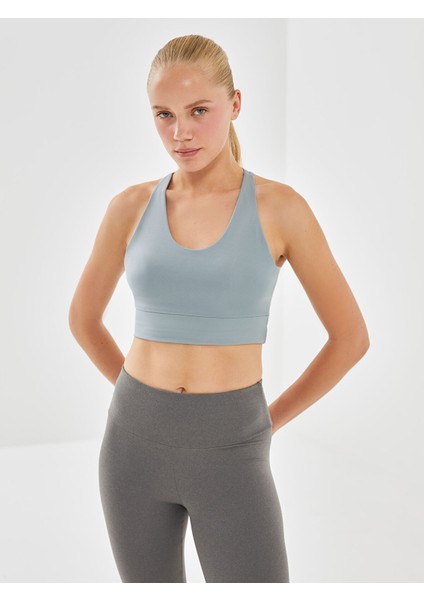 Yeni Sezon Kadın U Yaka Düz Spor Büstiyer