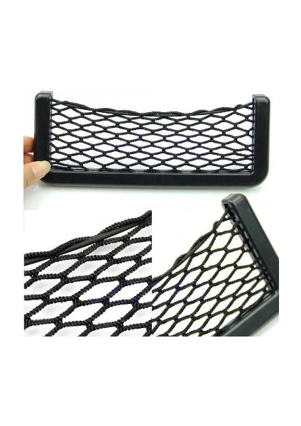 Telefon Tutucu Torpidoya Yapışan File 15*8 cm fırsatları