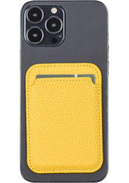 Maggy Deri Kartlık FL12 Sarı fiyatları