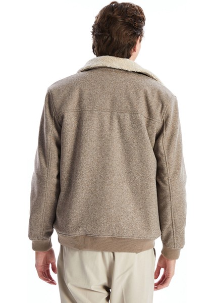 Yeni Sezon Standart Kalıp Gömlek Yaka Erkek Kaşe Mont indirimleri