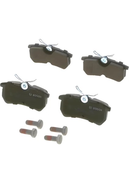 Ford Focus 1998>2004 Fiesta 2005>2017 Arka Fren Balatası | Bosch 0986494011 - 98AX 2M008 Bb