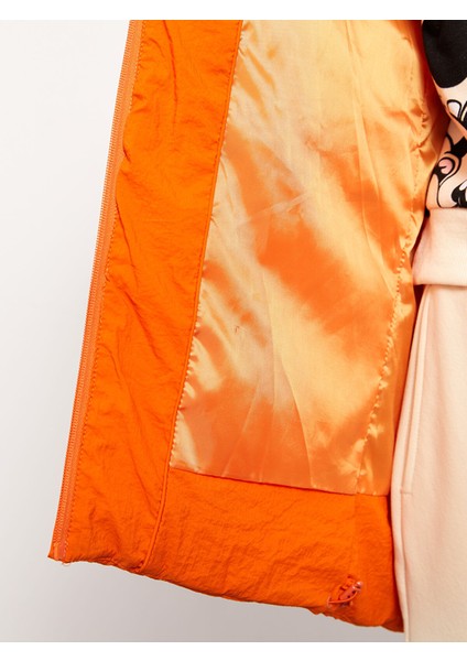 Yeni Sezon Kadın Kapüşonlu Düz Şişme Mont indirimleri