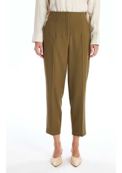 Yeni Sezon Kadın Havuç Kesim Düz Pantolon fiyatları