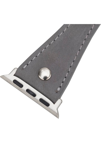 Apple Watch Uyumlu Deri Kordon 42-44-45MM Slim Dt Strst9 indirimleri