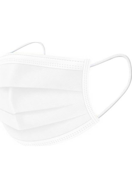 Üç Katlı Filtreli Tek Kullanımlık Full Ultrasonic Maske 50'li modelleri