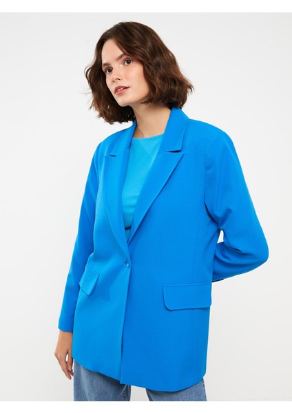 Yeni Sezon Düz Uzun Kollu Kadın Ceket