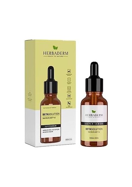 Herbaderm Superserum Salisilikasit Akneli ve Yağlı (30 Ml)