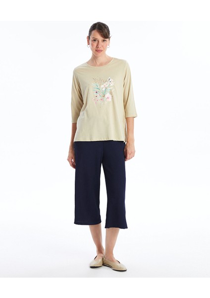 Yeni Sezon Bisiklet Yaka Çiçekli Kadın Bluz fiyatları