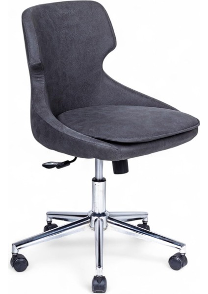 Nubuk Kumaş Çalışma Koltuğu