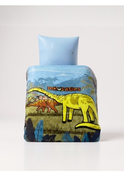 Tek Kişilik Baskılı Prime Dinosoor Battaniye – Yumuşak, Sıcak Tutucu ve Renkli Desenli modelleri