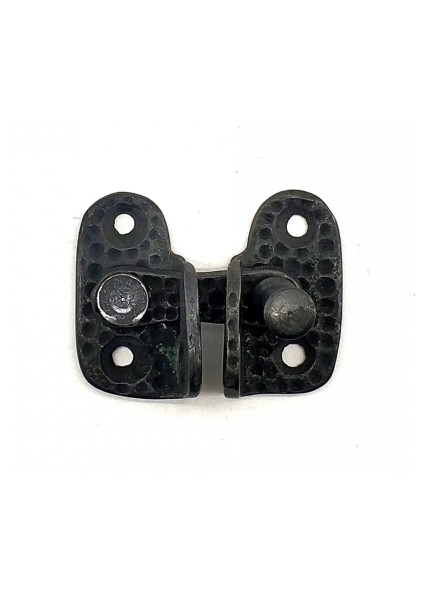 Antika Tarz Dekoratif Pirinç Mini Kapak Mandalı - 40X45 Mm, Oksit