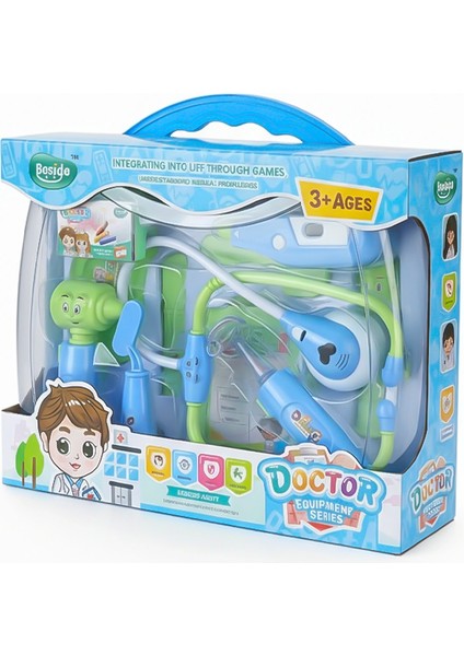 Işıklı Doktor Seti Mavi BS8602A