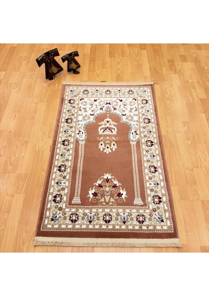 Geleneksel Motifli Yünlü Seccade Kiremit fiyatları