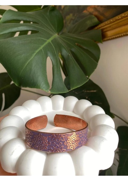 Parla Bakır Mor Mineli Bakır Bileklik fiyatları