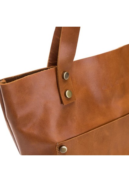 Moon Deri Kadın Çantası Büyük Boy G19 Taba fırsatları