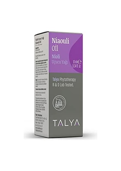 TALYA%100 Saf Nioli Uçucu Yağı 10ML - Akne ve Sivilce Karşıtı - Cilt Bakım - Difüzör Için Aromaterapi Yağı