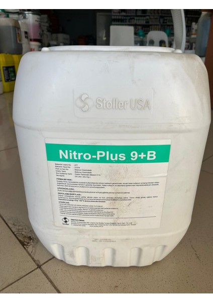 Nitro Plus 9+B 20 L – Sıvı Kalsiyum + Bor Gübre, Meyve Tutucu, Verim ve Kalite Artırıcı fiyatları