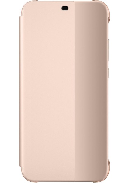 P20 Lite Smart View Flip Cover Kılıf, Pembe