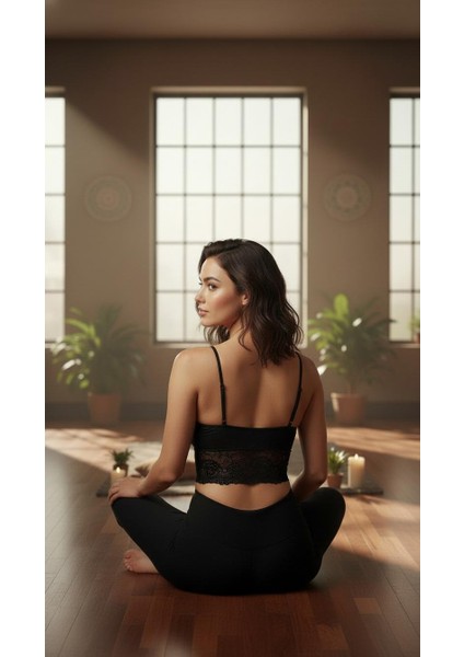 Ince Askılı Dantelli Üçgen Bralet Büstiyer modelleri