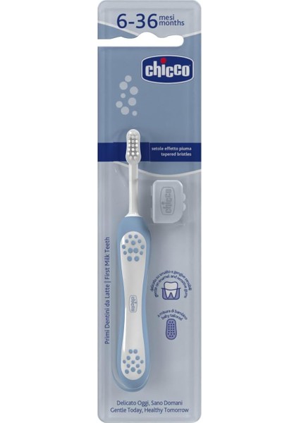 Chicco Diş Fırçası, 6-36 Ay, Mavi fiyatları