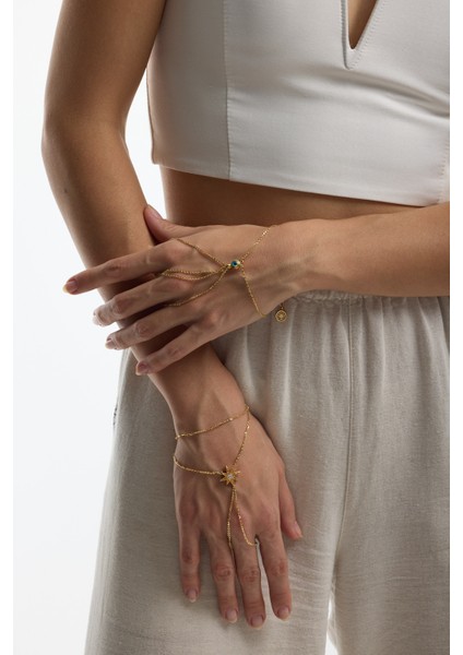 14 Ayar Altın Nazar Boncuğu Şahmeran fiyatları