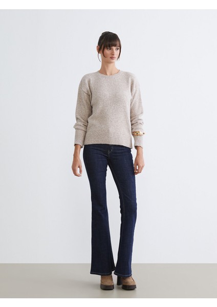 Yeni Sezon Bisiklet Yaka Kadın Triko Kazak fiyatları