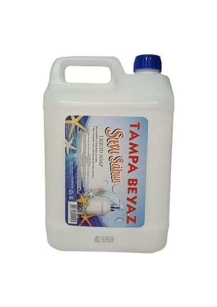 Tampa Sıvı Sabun 5 kg Beyaz