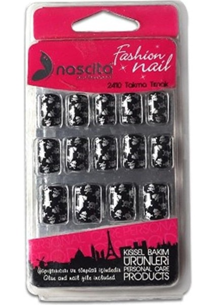 Nascita Kurukafa Desenli Takma Tırnak (24&apos;lü)