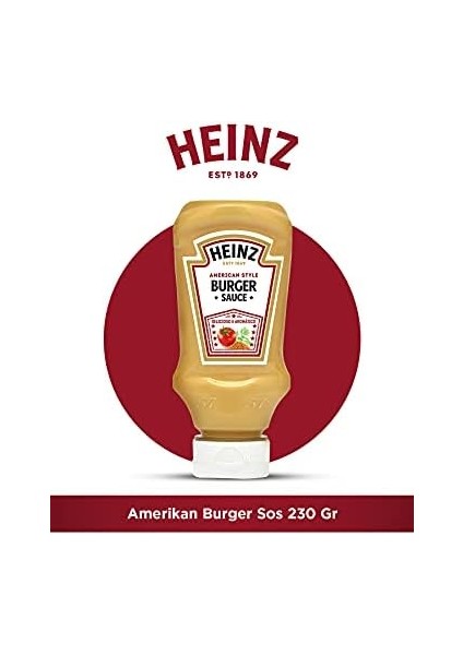 Heinz Amerikan Burger Sos 230 gr