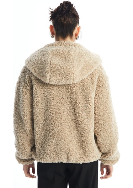 Yeni Sezon Kapüşonlu Kadın Teddy Mont indirimleri