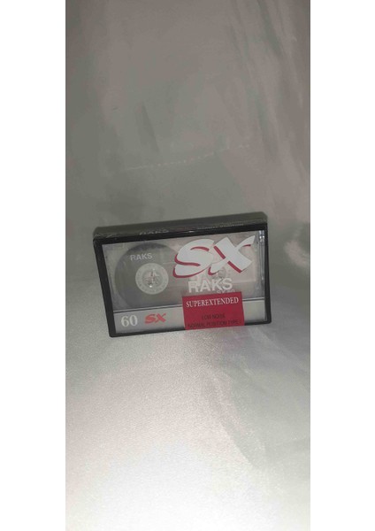 Sx 60 Lık Boş Teyp Kaset
