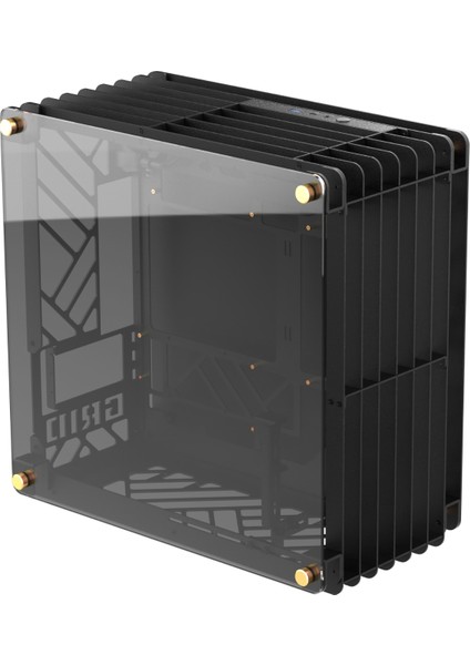 Grıd M-Atx M-Itx Gaming Open Frame Siyah Oyuncu Kasası