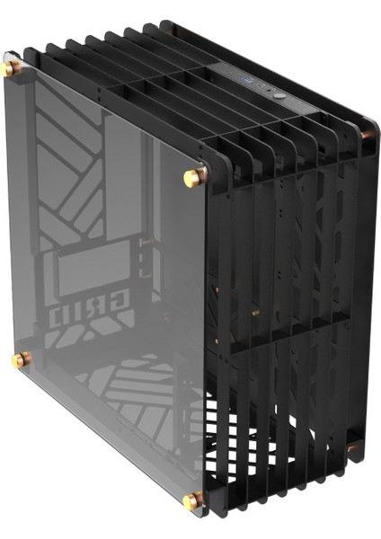 Grıd M-Atx M-Itx Gaming Open Frame Siyah Oyuncu Kasası modelleri