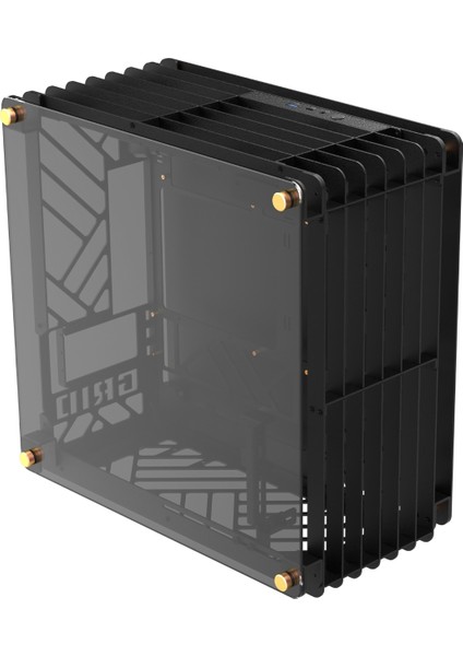 Grıd M-Atx M-Itx Gaming Open Frame Siyah Oyuncu Kasası fırsatları