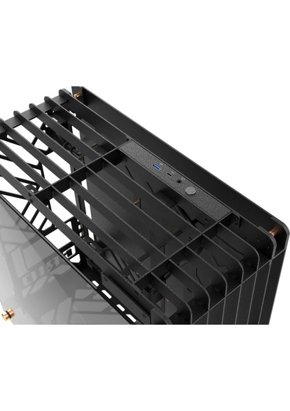 Grıd M-Atx M-Itx Gaming Open Frame Siyah Oyuncu Kasası