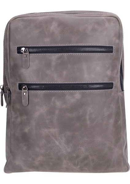 Hidden Castle Deri Sırt Çantası Antik Gri fiyatları