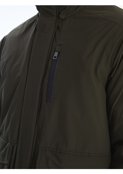 Yeni Sezon Rahat Kalıp Dik Yaka Erkek Mont modelleri