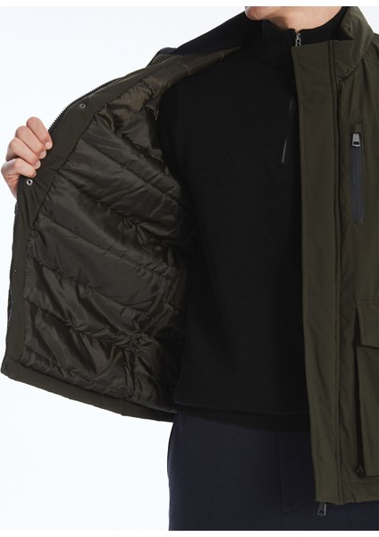 Yeni Sezon Rahat Kalıp Dik Yaka Erkek Mont fırsatları